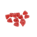Sugared Red Hearts Candy 50 g (1.76 oz) scoop
